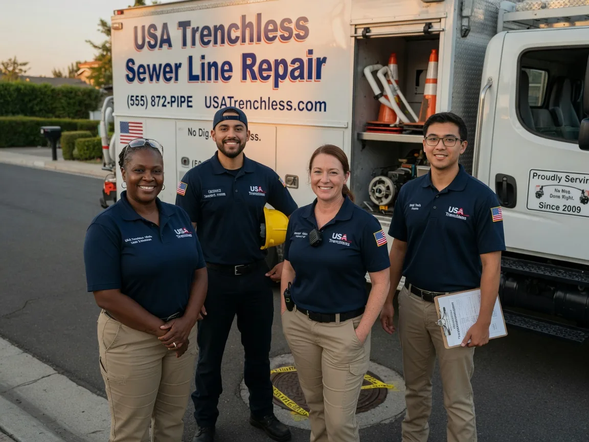 Sewer Line Repair company in Nome, TX